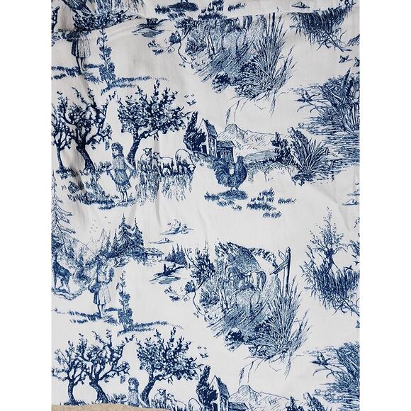 SWING CONTROL Blue White Farm Outdoors Print Sporty Active Golf Skort SZ 12 - Picture 3 of 9